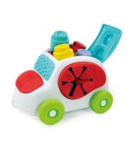 BABY CLEMENTONI - SOFT CLEMMY ,  Macchinina Con 8 Mattoncini Morbidi