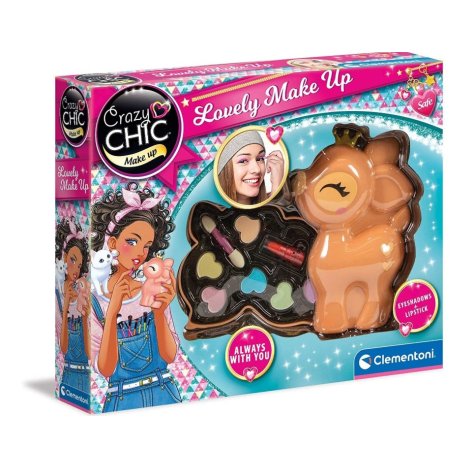 CLEMENTONI CRAZY CHIC - LOVELY MAKE UP , Cofanetto Trucchi Cerbiatto CLEMENTONI CRAZY CHIC - LOVELY MAKE UP , Cofanetto Trucchi Cerbiatto