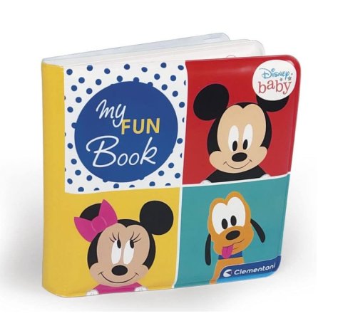 BABY CLEMENTONI DISNEY - MY FUN BOOK , Libro Neonati Impermeabile Ideale per Bagnetto BABY CLEMENTONI DISNEY - MY FUN BOOK , Libro Neonati Impermeabile Ideale per Bagnetto