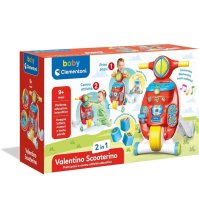 BABY CLEMENTONI - VALENTINO SCOOTERINO PRIMI PASSI 2IN1 BABY CLEMENTONI - VALENTINO SCOOTERINO PRIMI PASSI 2IN1