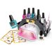 CLEMENTONI CRAZY CHIC - PASSION NAILS , Set Completo per Manicure e Nail Art per Bambine
