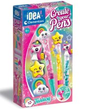 IDEA CLEMENTONI - CREATE YOUR PENS , Laboratorio delle Penne Personalizzate Kit Creativo