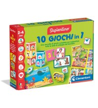 CLEMENTONI SAPIENTO - 10 GIOCHI IN 1 ,Gioco Educativo 