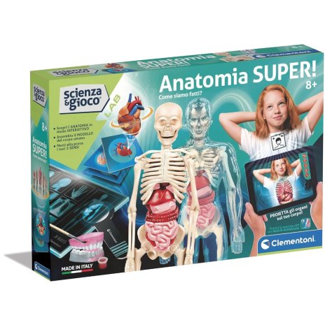 CLEMENTONI SCIENZA & GIOCO - LABORATORIO ANATOMIA SUPER , Come siamo fatti ? CLEMENTONI SCIENZA & GIOCO - LABORATORIO ANATOMIA SUPER , Come siamo fatti ?