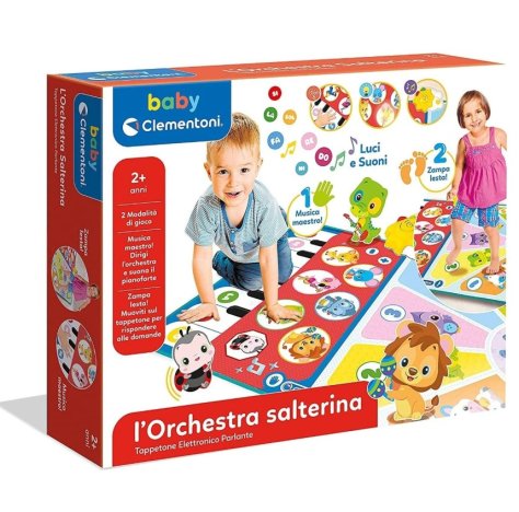BABY CLEMENTONI -  L'ORCHESTRA SALTERINA , Tappeto Musicale Interattivo per Bambini