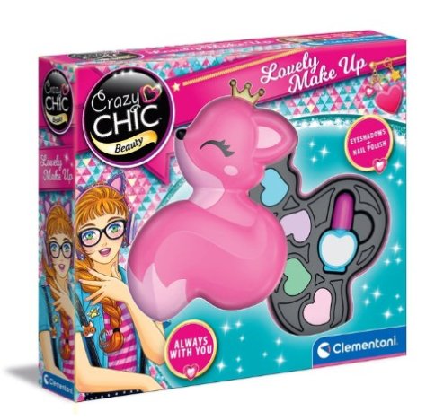 CLEMENTONI CRAZY CHIC - LOVELY MAKE UP , Cofanetto Trucchi Volpe CLEMENTONI CRAZY CHIC - LOVELY MAKE UP , Cofanetto Trucchi Volpe