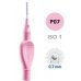 CURASEPT PROXI PREVENTION P07 - SCOVOLINO 6 PEZZI 0.7 mm Rosa 