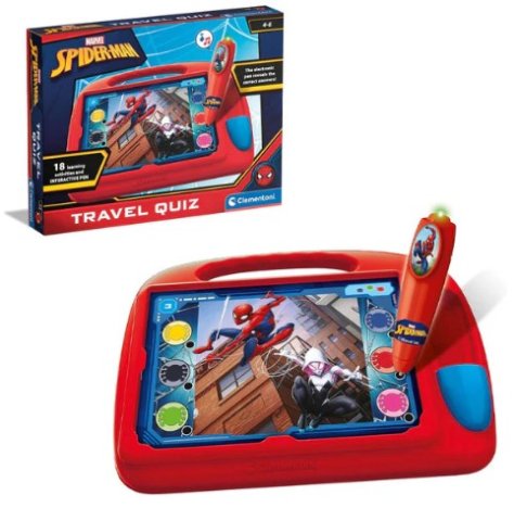 CLEMENTONI SAPIENTINO - TRAVEL QUIZ SPIDERMAN CLEMENTONI SAPIENTINO - TRAVEL QUIZ SPIDERMAN