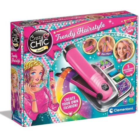 CLEMENTONI CRAZY CHIC - TRENDY HAIRSTYLE , Decorazioni capelli 