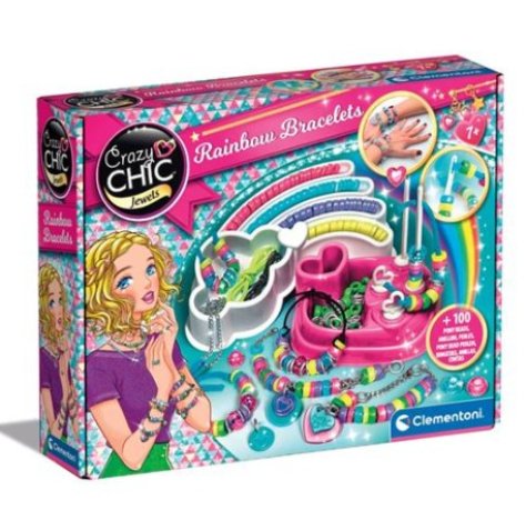 CLEMENTONI CRAZY CHIC - TRENDY BRACELETES , Kit braccialetti CLEMENTONI CRAZY CHIC - TRENDY BRACELETES , Kit braccialetti