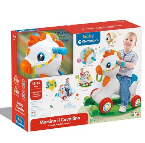 BABY CLEMENTONI - MARTINO IL CAVALLINO 3 IN 1 BABY CLEMENTONI - MARTINO IL CAVALLINO 3 IN 1