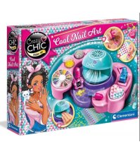CLEMENTONI CRAZY CHIC - COOL NAIL ART , Kit unghie 