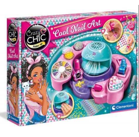 CLEMENTONI CRAZY CHIC - COOL NAIL ART , Kit unghie CLEMENTONI CRAZY CHIC - COOL NAIL ART , Kit unghie