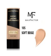 MAX FACTOR - FONDOTINTA LASTING PERFOMANCE , 105 Soft Beige 