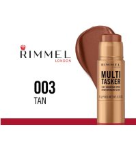 RIMMEL LONDON - BRONZER MULTI TASKER 3 IN 1 , Stick Abbronzante in Crema Naturale 03