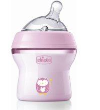 CHICCO NATURAL FEELING - BIBERON ANTICOLICA FLUSSO LENTO 0+ MESI 150 ML , Girl CHICCO NATURAL FEELING - BIBERON ANTICOLICA FLUSSO LENTO 0+ MESI 150 ML , Girl