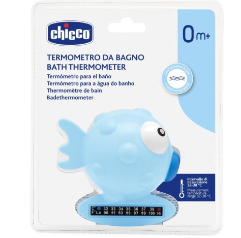 CHICCO TERMOMETRO DA BAGNO PER NEONATI - PESCIOLINO AZZURRO