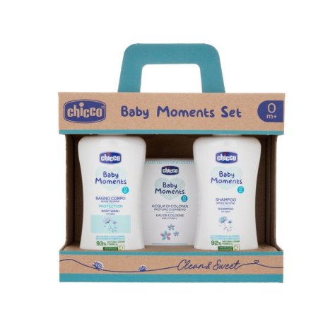 CHICCO BAY MOMENTS SET CLEAN & SWEET 0+MESI 