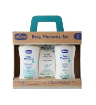 CHICCO SET BABY MOMENTS CLEAN & PROTECT 0+ MESI 