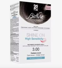 BIONIKE SHINE ONE HIGH SENSITIVITY PLUS - Trattamento Colorante Capelli , 3.00 CASTANO SCURO