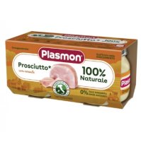 PLASMON - OMOGENIZZATO PROSCIUTTO 6+ MESI 2X80 GR 