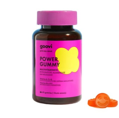 GOOVI POWER GUMMY MULTIVITAMINICO - Integratore Alimentare  Inergizzante 60 Gummies 