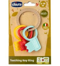 CHICCO ECO - TRILLINO CHIAVI MORBIDE MASSAGGIAGENGIVE 