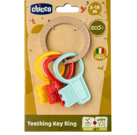 CHICCO ECO - TRILLINO CHIAVI MORBIDE MASSAGGIAGENGIVE 