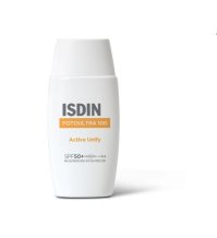 ISDIN FOTOULTRA 100 ACTIVE UNIY - Fotoprotettore viso con azione depigmentante che uniforma l’incarnato