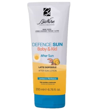 BIONIKE DEFENCE SUN BABY & KID AFTER SUN - DOPOSOLE IDRATANTE BAMBINI 200ML BIONIKE DEFENCE SUN BABY & KID AFTER SUN - DOPOSOLE IDRATANTE BAMBINI 200ML