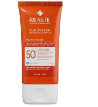RILASTIL SUN SYSTEM VELVET TOUCH - CREMA VELLUTATA IDRATANTE VISO SPF50+  