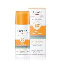 EUCERIN OIL CONTROL SPF50+ - PROTEZIONE SOLARE VISO GEL CREMA PELLE TENDENZA ACNEICA 