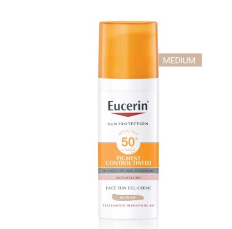 EUCERIN PIGMENT CONTROL TINDET SPF50+ - PROTEZIONE SOLARE VISO COLORATA , Medium