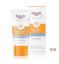 EUCERIN SENSITIVE PROTECT SPF50+ - PROTEZIONE SOLARE VISO PER PELLE SECCA E SENSIBILE 