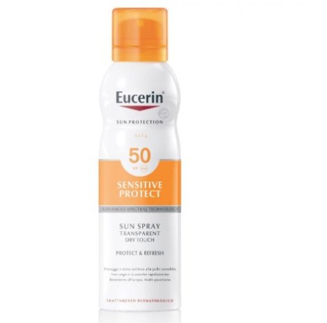EUCERIN SENSTIVIE PROTECT SPF 50+ - PROTEZIONE SOLARE SPRAY TRASPARENTE 