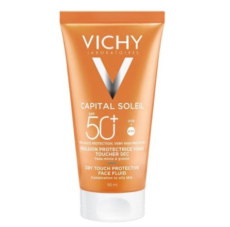 VICHY CAPITAL SOLEIL SPF50+ - PROTEZIONE VISO ANTI LUCIDITÀ 