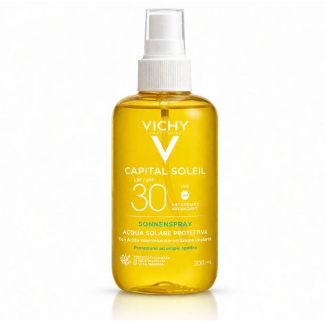 VICHY CAPITAL SOLEIL SPF30+ - ACQUA SOLARE SPRAY PROTETTIVA 200ML VICHY CAPITAL SOLEIL SPF30+ - ACQUA SOLARE SPRAY PROTETTIVA 200ML