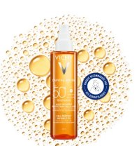 VICHY CAPITAL SOLEIL SPF50+ - OLIO SPRAY NVISIBILE  CORPO CAPELLI VISO 200ML 