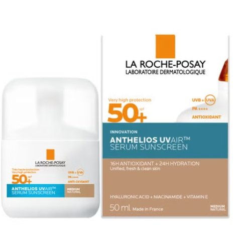 LA ROCHE POSAY SPF50+ - PROTEZIONE VISO SOLARE COLORATA  ANTI OSSIDANTE , MEDIUM 