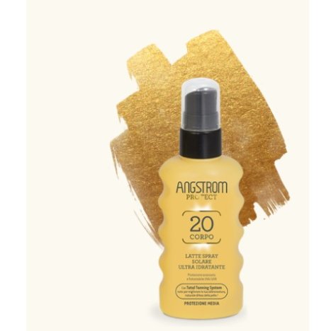 ANGSTROM PROTECT SPF20+ - LATTE SPRAY SOLARE ULTRA IDRATANTE resistente all’acqua