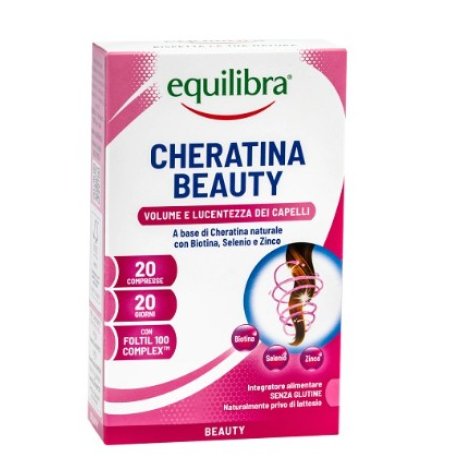 EQUILIBRA BIOFOLTIL CHERATINA NATURALE CAPELLI E UNGHIE 20 COMPRESSE EQUILIBRA BIOFOLTIL CHERATINA NATURALE CAPELLI E UNGHIE 20 COMPRESSE
