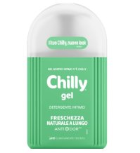 CHILLY GEL DETERGENTE INTIMO FRESCHEZZA NATURALE , Anti odore 200ML