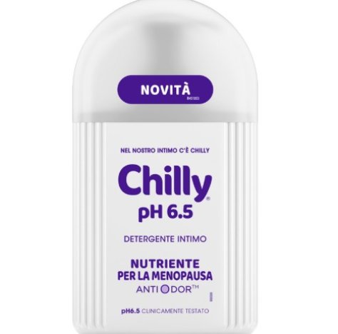 CHILLY PH 6.5 DETERGENTE INTIMO NUTRIENTE PER LA MENOPAUSA 200ML CHILLY PH 6.5 DETERGENTE INTIMO NUTRIENTE PER LA MENOPAUSA 200ML
