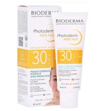 BIODERMA PHOTODERM AKN MAT SPF 30+ - CREMA SOLARE PROTEZIONE VISO , Per pelli miste grasse con tendenza acneica.
