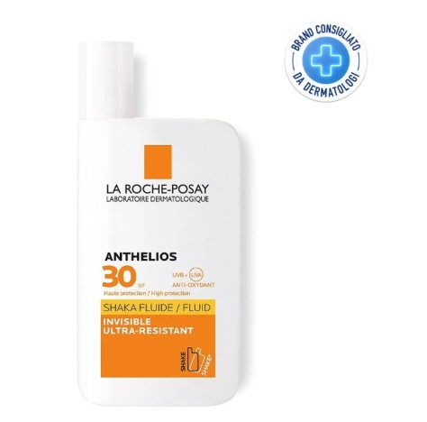 LA ROCHE POSAY ANTHELIOS SHAKA FLUIDE SPF30 + - FLUIDO INVISIBILE PROTEZIONE VISO 