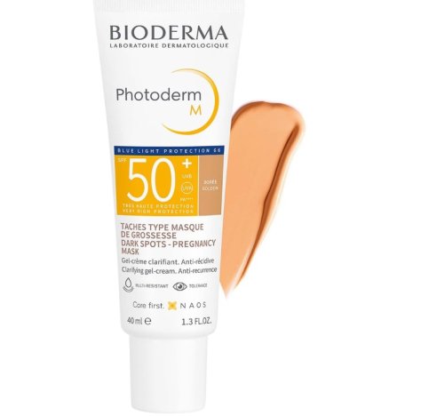 BIODERMA PHOTODERM M DORE' SPF50 + - FLUIDO VISO COLORATA CON PROTEZIONE SOLARE 