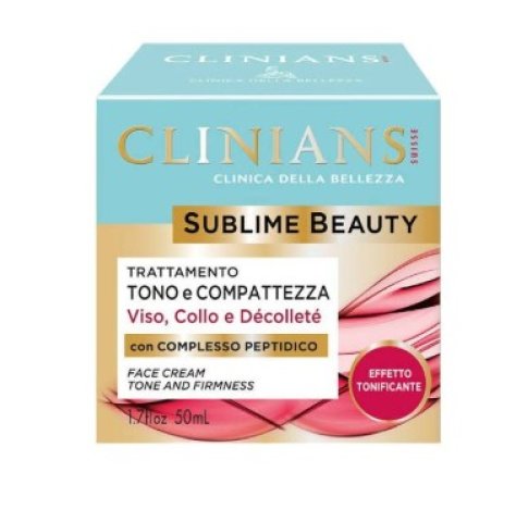 CLINIANS SUBLIME BEAUTY - TRATTAMENTO TONO E COMPATEZZA VISO COLLO E DECOLLTÉ CLINIANS SUBLIME BEAUTY - TRATTAMENTO TONO E COMPATEZZA VISO COLLO E DECOLLTÉ