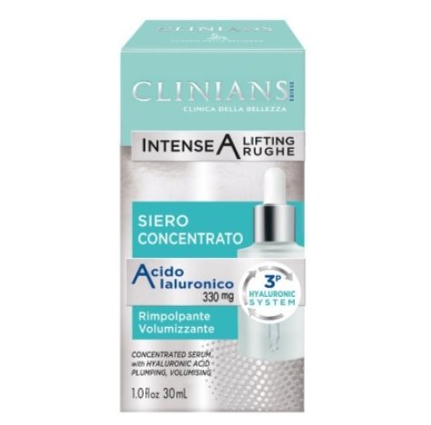 CLINIAS INTENS A LIFTING RUGHE - SIERO VISO CONCENTRATO ACIDO IALURONICO CLINIAS INTENS A LIFTING RUGHE - SIERO VISO CONCENTRATO ACIDO IALURONICO