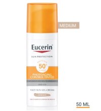 EUCERIN PHOTOAGING CONTROL SPF50+ - PROTEZIONE VISO SOLARE ANTI ETÀ ,MEDIUM 