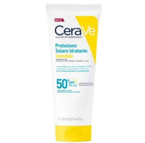CERAVE PROTEZIONE SOLARE IDRATANTE INVISIBILE SPF 50+ - VISO E CORPO CERAVE PROTEZIONE SOLARE IDRATANTE INVISIBILE SPF 50+ - VISO E CORPO